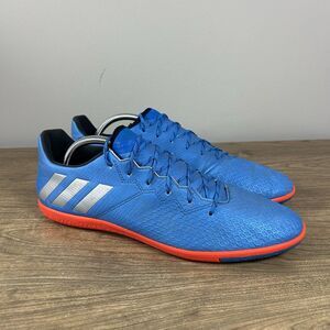 Adidas Messi 16.3 Soccer Cleats Men’s Size 11 Built To Win Blue 753002 Indoor